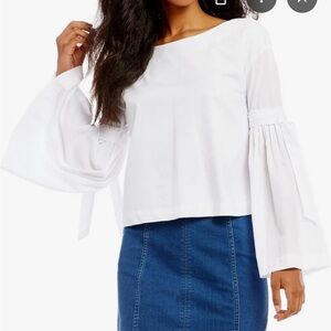 Free People So Obviously Yours Bell Sleeves Top